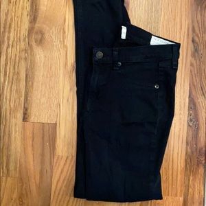 Rag and Bone black jean leggings 27